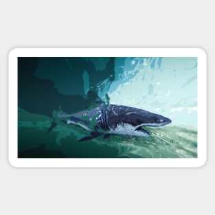 SHARK WAVE III Sticker